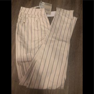 NWT Denim Co Striped Pants